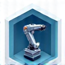 Roboterzelle Icon